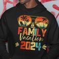 Family Vacation 2024 Beach Matching Summer Vacation Hoodie Funny Gifts