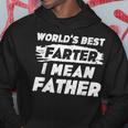 Father's Day Retro Dad World's Best Farter I Mean Father Hoodie Unique Gifts