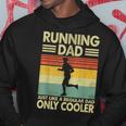 Father's Day Running Dad Just Like A Regular Dad Only Cooler Hoodie Unique Gifts