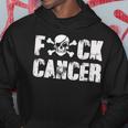 Fck Cancer Fight Back Cancer Support Hoodie Unique Gifts