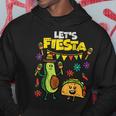 Lets Fiesta Taco Avocado Cinco De Mayo Mexican Party Hoodie Unique Gifts