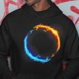 Fire And Ice Duel Dragon Hoodie Lustige Geschenke