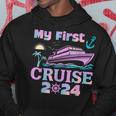 My First Cruise 2024 Matching Family Cruise Hoodie Funny Gifts