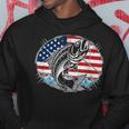 Fishing Lovers American Flag Hoodie Unique Gifts