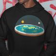 Flat EarthMap Model Globe Conspiracy Believer Hoodie Unique Gifts