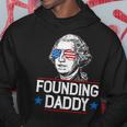 Founding Daddy George-Washington 4Th Of July Hoodie Unique Gifts