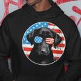 Fourth Of July Dog American Flag July 4Th Labrador Retriever Hoodie Unique Gifts
