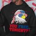 Are You Free Tonight 4Th Of July Independence Day Bald Eagle Hoodie Unique Gifts