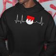 French Heartbeat For Frankenland Hoodie Lustige Geschenke