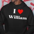 Fun Graphic-I Love William Hoodie Unique Gifts