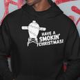 Bbq Christmas Green Egg Smoker Holiday Hoodie Unique Gifts