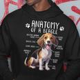 Beagle Anatomy Of A Beagle Dog Owner Cute Pet Lover Hoodie Unique Gifts