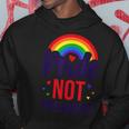 Lgbt Pride Pride Not Prejudice Lgbt Flag Hoodie Unique Gifts