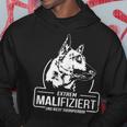 Malinois Malifiziert Igp Dog Slogan S Hoodie Lustige Geschenke