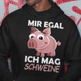 Mir Egal Ich Mag Schweine Pig Animals Pig Hoodie Lustige Geschenke