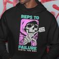 Reps To Failure Weightlifting Bodybuilding Fitness Gym Hoodie Personalized Gifts