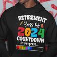 Retirement Class Of 2024 Countdown In Progress Teacher Hoodie Unique Gifts