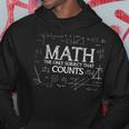 Science Nerd Math The Only Subject That Counts Math Hoodie Unique Gifts
