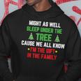 Sleep Under Tree I'm The In The Family Christmas Hoodie Funny Gifts