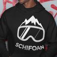 Snowboard Schifoan Snowboarder Skiing Ski Hoodie Lustige Geschenke