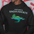 T-Rex Hates Back Strokes Swimming Quote S Hoodie Unique Gifts