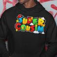 Gamer Super Cousin Gamer For Cousin Hoodie Personalized Gifts