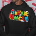 Gamer Super Uncle Family Matching Game Super Uncle Superhero Hoodie Personalized Gifts