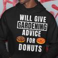 Gardening Advice For Donut Garden Accessories Gardener Hoodie Personalized Gifts