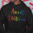 Gay Lesbian Trans Pride Lives Matter Aircraft Electrician Hoodie Unique Gifts