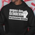 Gendern für den Erhalt der deutschen Sprache Hoodie Lustige Geschenke