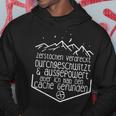 Geocacher Zerstabchen & Durchgeschwitzt Geocaching Hoodie Lustige Geschenke