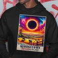 Georgetown Texas Total Solar Eclipse 2024 Totatily Vintage Hoodie Unique Gifts