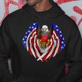 German American Germany Usa Flag Eagle Hoodie Unique Gifts