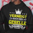 Geselle Bestanden Schellenbrief Exam Hoodie Lustige Geschenke