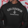 Gig Harbor Washington Wa Sea Town Hoodie Unique Gifts