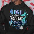 Gigi Of The Birthday Mermaid Family Matching Party Squad Hoodie Funny Gifts