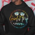 Girls Trip 2024 Girls Weekend 2024 For Summer Vacation Hoodie Personalized Gifts