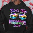 Girl’S Trip Barbados 2024 Summer Beach Weekend Vacation Hoodie Funny Gifts
