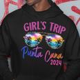 Girls Trip Punta Cana Dominican 2024 Sunglasses Summer Hoodie Personalized Gifts