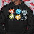 Gloomhaven Elements Symbol Fire Ice Air Earth Light Dark Hoodie Unique Gifts