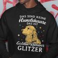 Golden Retriever Glitter Dog Holder Dog Owners Hoodie Lustige Geschenke