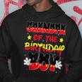Grandpa Of The Birthday Boy Mouse Family Matching Hoodie Funny Gifts