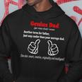 Grandpa Daddy Geeky Dad Genius Dad Father's Day Hoodie Unique Gifts
