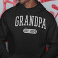 Grandpa Est 2024 Vintage Hoodie Unique Gifts