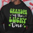 Grandpa Of The Lucky One First Birthday St Patrick's Day Hoodie Personalized Gifts