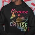 Greece Cruise Family 2024 Squad Vacation Matching Family Hoodie Funny Gifts