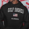 Gulf Shores Alabama Al Vintage American Flag Sports Hoodie Unique Gifts