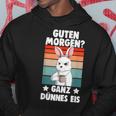 Guten Morgen Ganz Thin Ice Cream Rabbit S Hoodie Lustige Geschenke