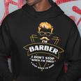 Hairdresser Saying For Barber Shop Hairdressers Hoodie Lustige Geschenke