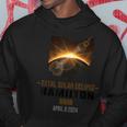 Hamilton Ohio Total Solar Eclipse 2024 Hoodie Unique Gifts